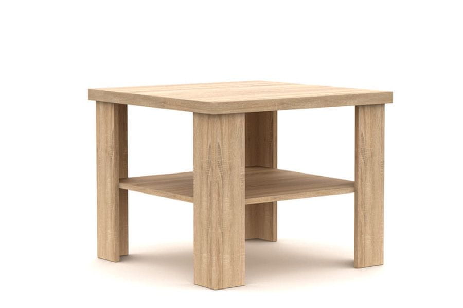 eoshop Konferenčný stôl Albert 70×70 K133 (Prevedenie: Prírodná)